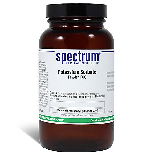 potassium sorbate, powder, fcc - 125 g