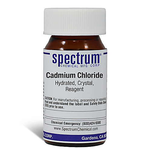 cadmium chloride, hydrated, crystal, reagent - 25 g