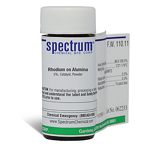 rhodium on alumina, 5 percent, catalyst, powder - 1 g