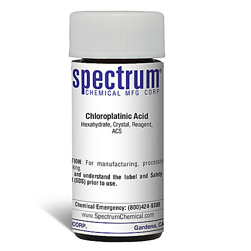 chloroplatinic acid, hexahydrate, crystal, reagent, acs - 1