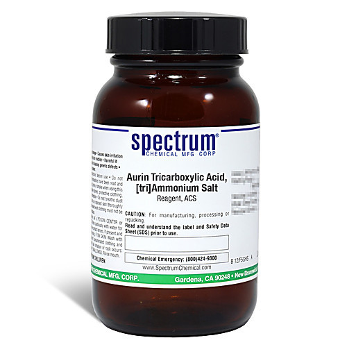 aurin tricarboxylic acid, [tri]ammonium salt, reagent, acs -