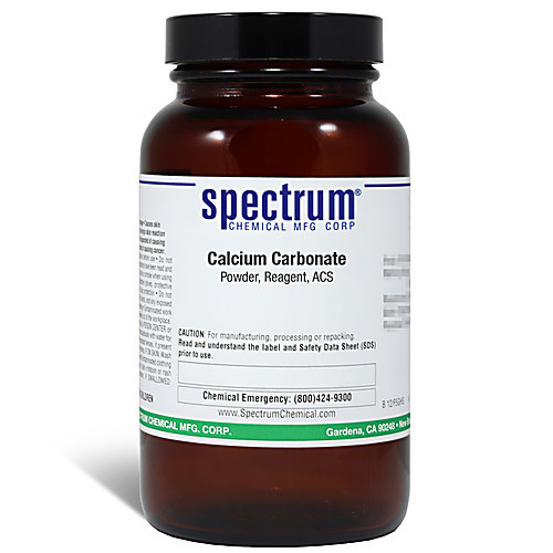 calcium carbonate, powder, reagent, acs - 6 x 125 g