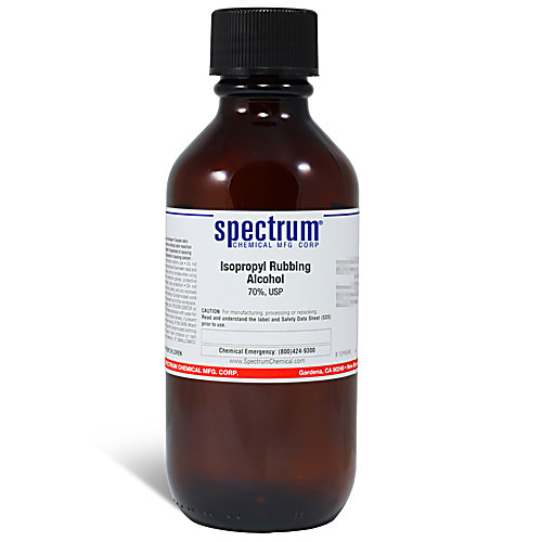 isopropyl rubbing alcohol, 70 percent, usp - 6 x 1 l