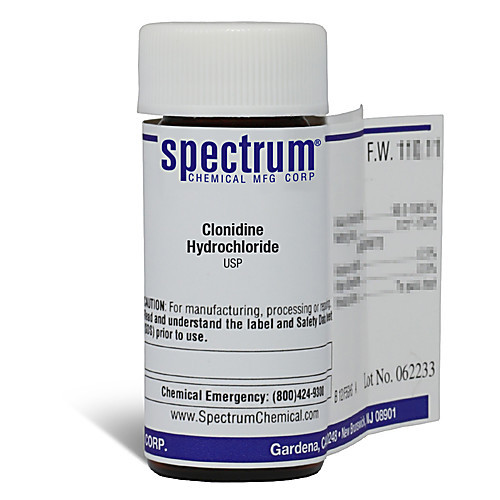 clonidine hydrochloride, usp - 25 g
