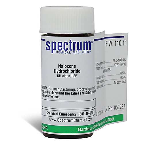 naloxone hydrochloride, dihydrate, usp - 25 g