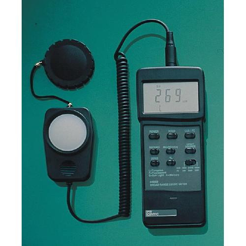 light meter, broad range, nist traceable certificate