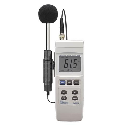 sound meter detachable probe certified