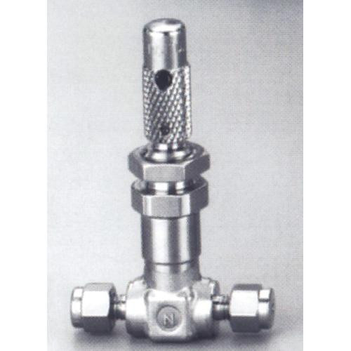 meter valve, brass, 1/8