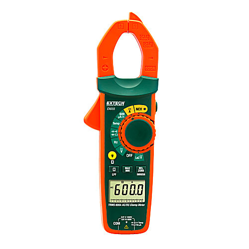 clamp meter trms 600a ac/dc w/ncv