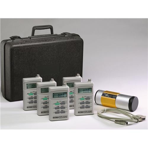 low/high range sound level meter kit with nist