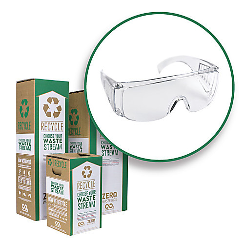 zero waste box for protective eyewear, large