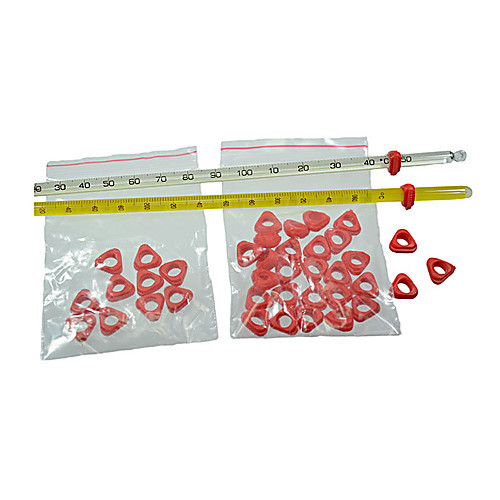 thermometer anti-roll sleeve