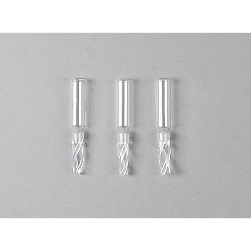 350ã¦l glass flat bottom insert, 6x30mm (c08-0687-527)
