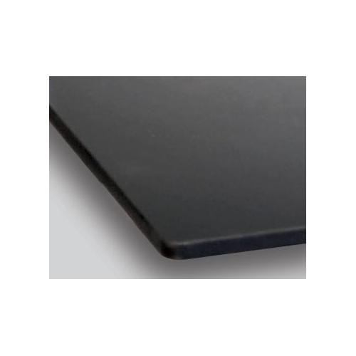 black phenolic worksurface, 60 x 24"