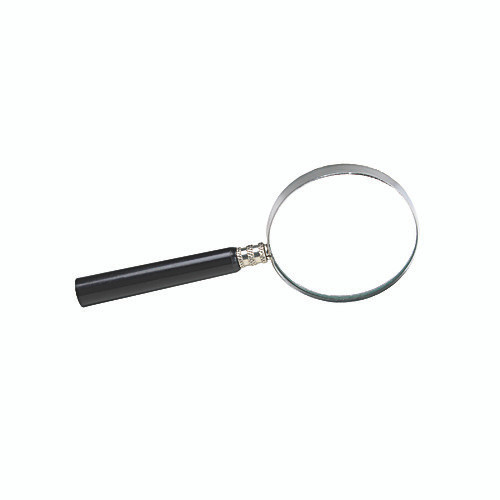 50mm diameter metal frame magnifying glass