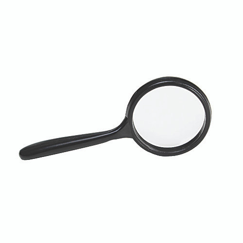 75mm diameter plastic frame magnifying glass