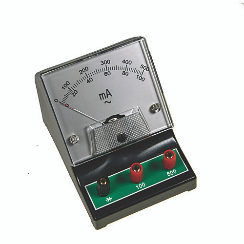 ac ammeter, 0-100ma; 0-500 ma