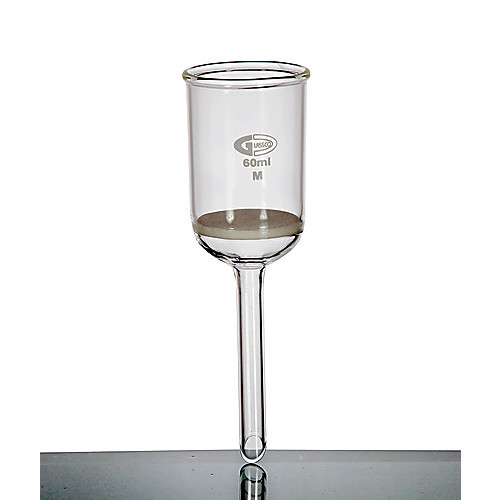 buchner funnel with fritted disc, borosilicate glass, 15ml,  (c08-0701-211)