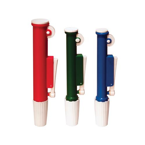 wheel style pipette pump, 25ml, red