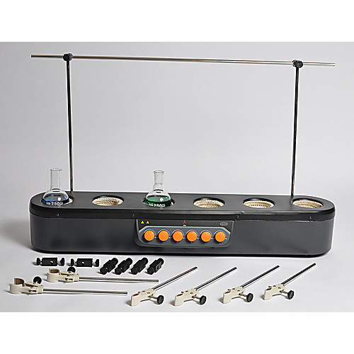 heating mantle, 250ml, 3 stations