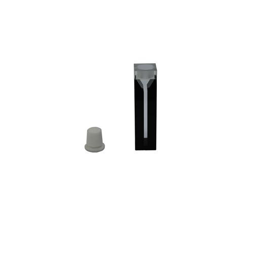 micro w/stopper self masking, lightpath 5mm, capacity 0.35ml,optical glass, range 334 to 2500nm