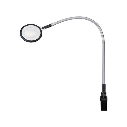 ring led, 6 diopter led magnifier luminaire, flexible arm, 1