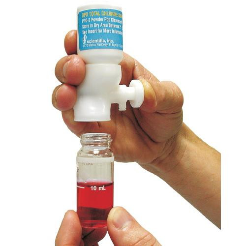 dpd dispenser for free chlorine - 10ml x 400 tests (2x200)