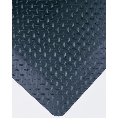 diamond-plate spongecote, 2' x 3', black & yellow