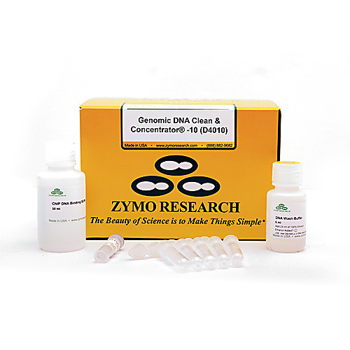 genomic dna clean & concentrator-10 kit, 25 preps