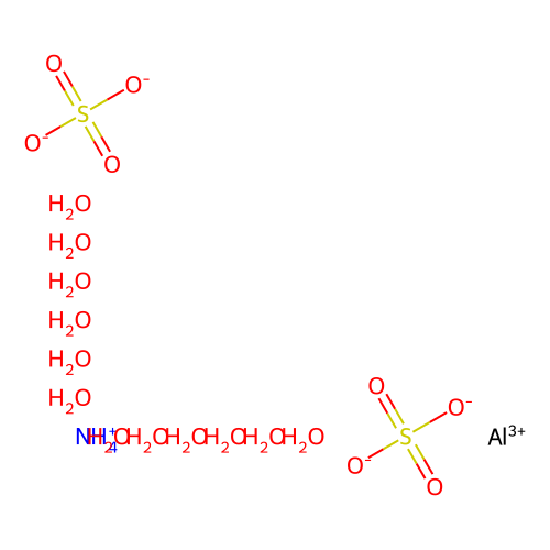 ammonium aluminum sulfate dodecahydrate (c09-0714-445)