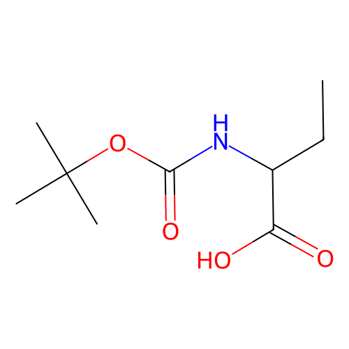 (s)-2-(boc-amino)butyric acid (c09-0715-945)