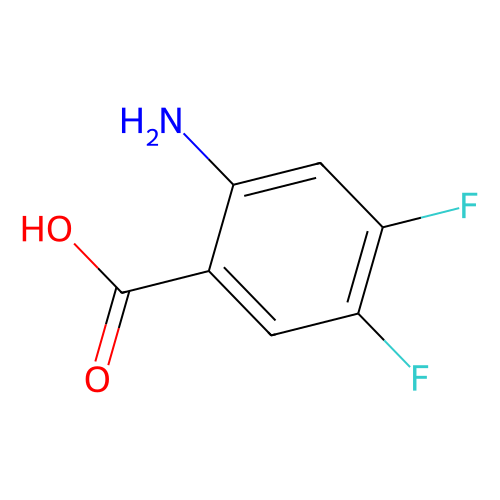 2-amino-4,5-difluorobenzoic acid (c09-0716-723)