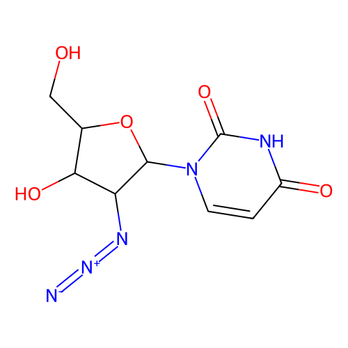 2′-azido-2′-deoxyuridine (c09-0717-195)