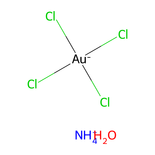 ammonium tetrachloroaurate(iii) hydrate (c09-0717-464)