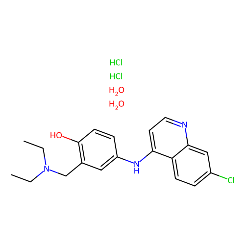amodiaquin dihydrochloride dihydrate (c09-0719-064)