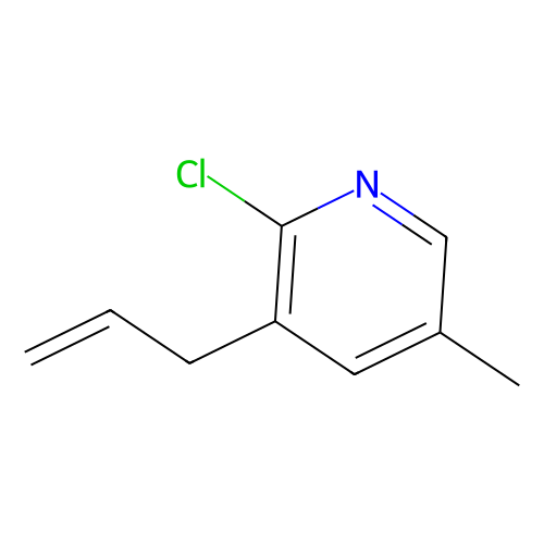 3-allyl-2-chloro-5-methylpyridine (c09-0722-975)