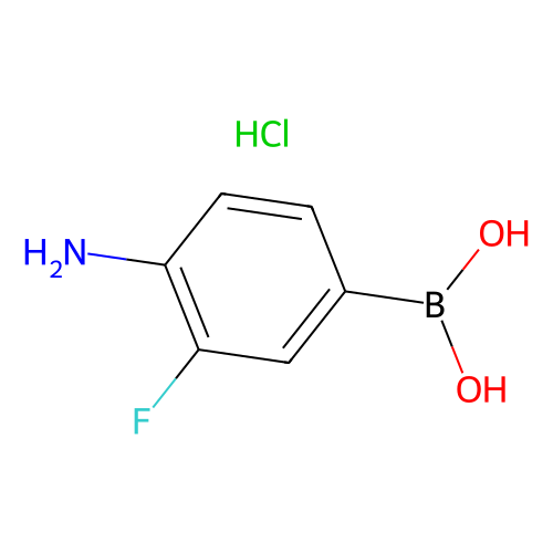 4-amino-3-fluorophenylboronic acid hydrochloride (c09-0722-997)