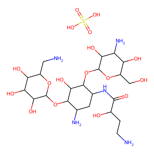 amikacin sulfate salt (c09-0723-137)