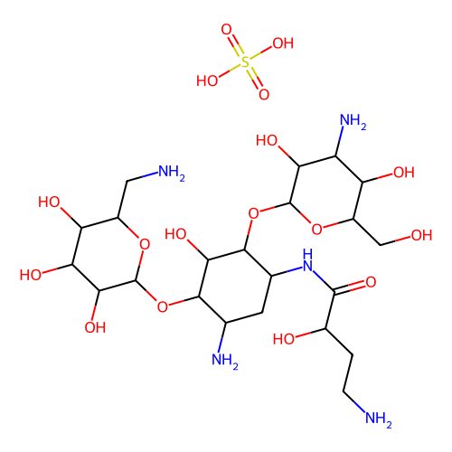 amikacin sulfate salt (c09-0723-139)