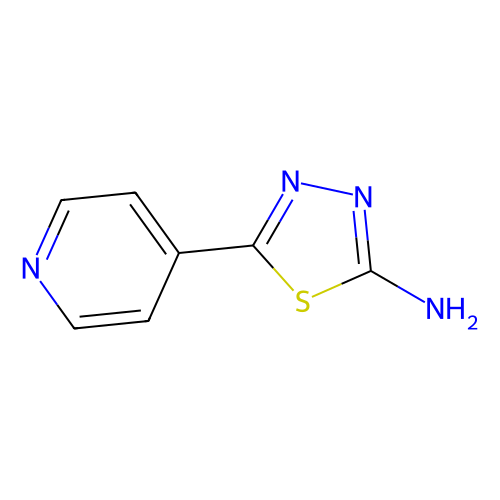 2-amino-5-(4-pyridinyl)-1,3,4-thiadiazole (c09-0723-319)