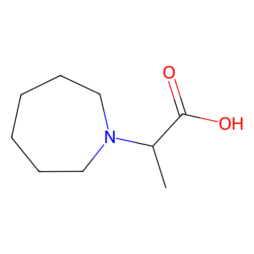 2-(1-azepanyl)propanoic acid