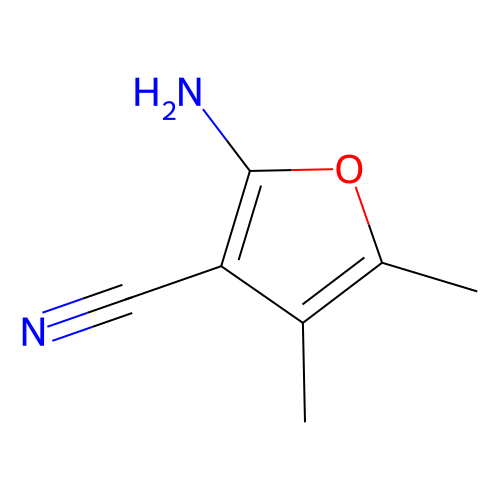 2-amino-4,5-dimethyl-3-furancarbonitrile (c09-0723-763)