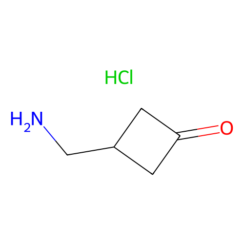 3-(aminomethyl)cyclobutan-1-one hydrochloride (c09-0724-062)