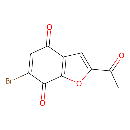 2-acetyl-6-bromo-benzofuran-4,7-dione