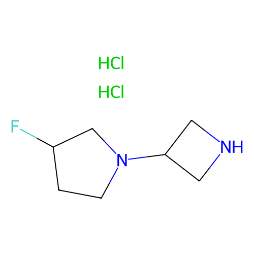 1-(azetidin-3-yl)-3-fluoropyrrolidine dihydrochloride