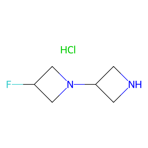 1-(azetidin-3-yl)-3-fluoroazetidine; oxalic acid