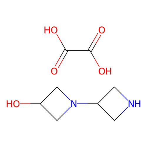 1-(azetidin-3-yl)azetidin-3-ol; oxalic acid