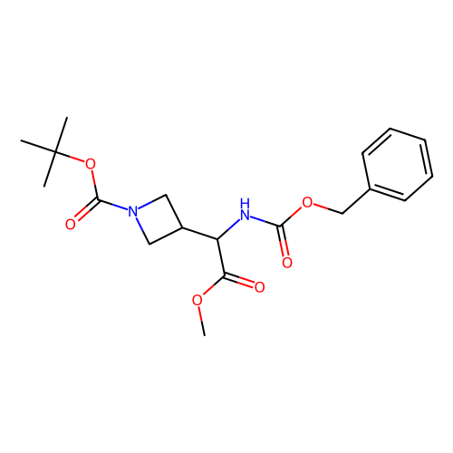 tert-butyl 3-(1-(((benzyloxy)carbonyl)amino)-2-methoxy-2-oxoethyl)azetidine-1-carboxylate