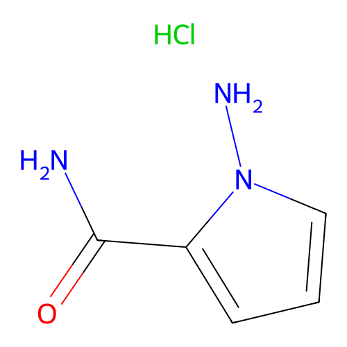 1-amino-1h-pyrrole-2-carboxamide hydrochloride