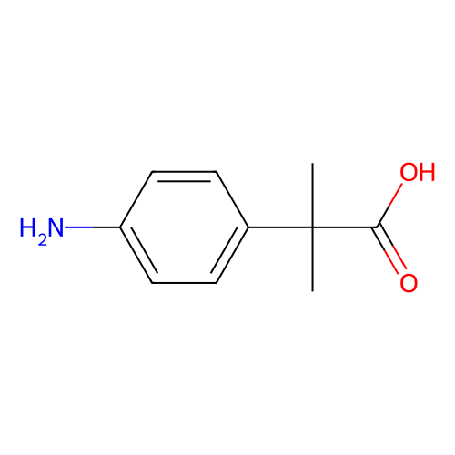 2-(4-aminophenyl)-2-methylpropanoic acid